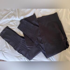 Motherhood Black Maternity Leggings